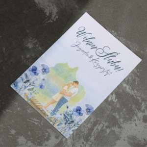 Kartka personalizowana z Twoim zdjęciem – akwarela